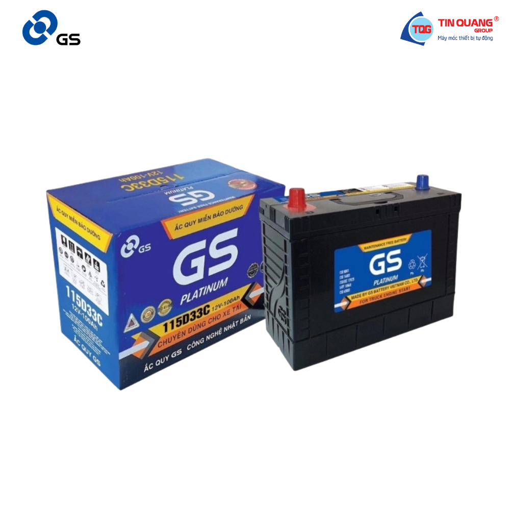 GS Bình Ắc Quy MF 115D33C 12V 100Ah