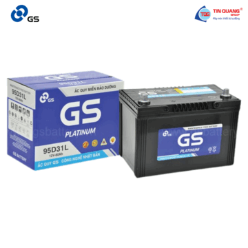 GS Bình Ắc Quy MF 95D31L 12V 80Ah