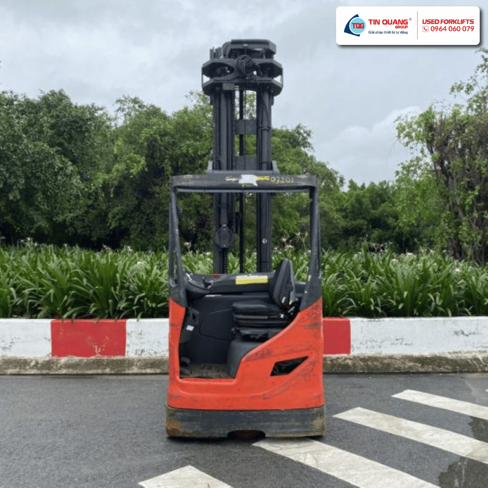 Linde Xe Nâng Điện Cũ Reach Truck 1.6 Tấn R16HD-01 - Ảnh 8
