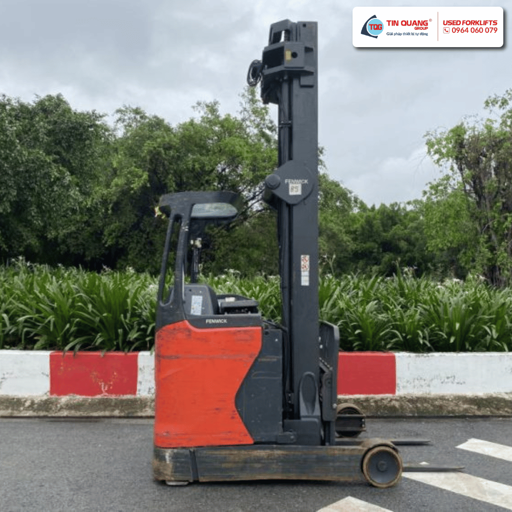 Linde Xe Nâng Điện Cũ Reach Truck 1.6 Tấn R16HD-01