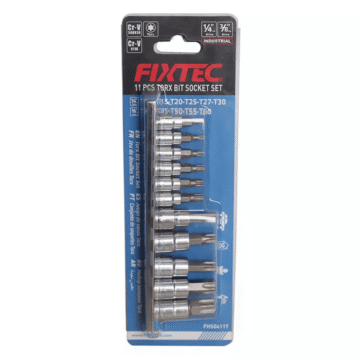 Bộ 11 Đầu Tuýt Lục Giác Bông 1/4″ Và 3/8″ Fixtec – FHS0411T