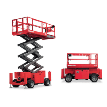 Manitou Xe Nâng Người Cắt Kéo 120 SC 12 Mét