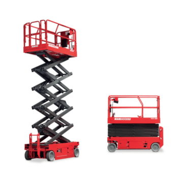 Manitou Xe Nâng Người Cắt Kéo 120 SE 12 Mét