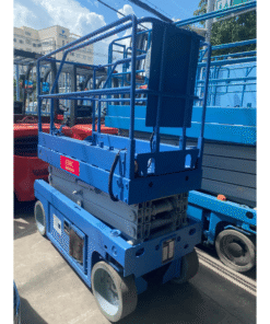 Xe Nâng Người Cắt Kéo Cũ Chạy Điện Manitou 78XE