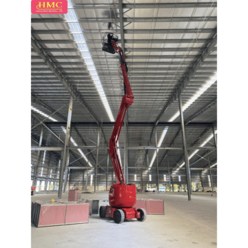 Xe Nâng Người Boomlift Cũ Chạy Dầu Manitou 150AETJ