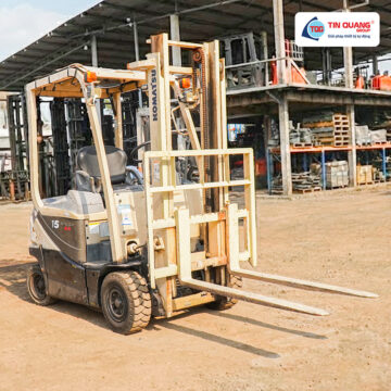 Komatsu Xe nâng điện cũ FB15RL-15 160657 1.5 Tấn - 2021