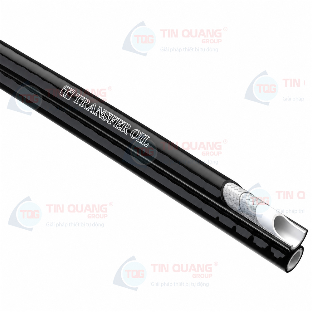 Ống dầu thuỷ lực đôi 1/4 bố vải,CPLT 3600 Twin (DN6),6x13mm, kho lạnh -55 độ,1632, Ý